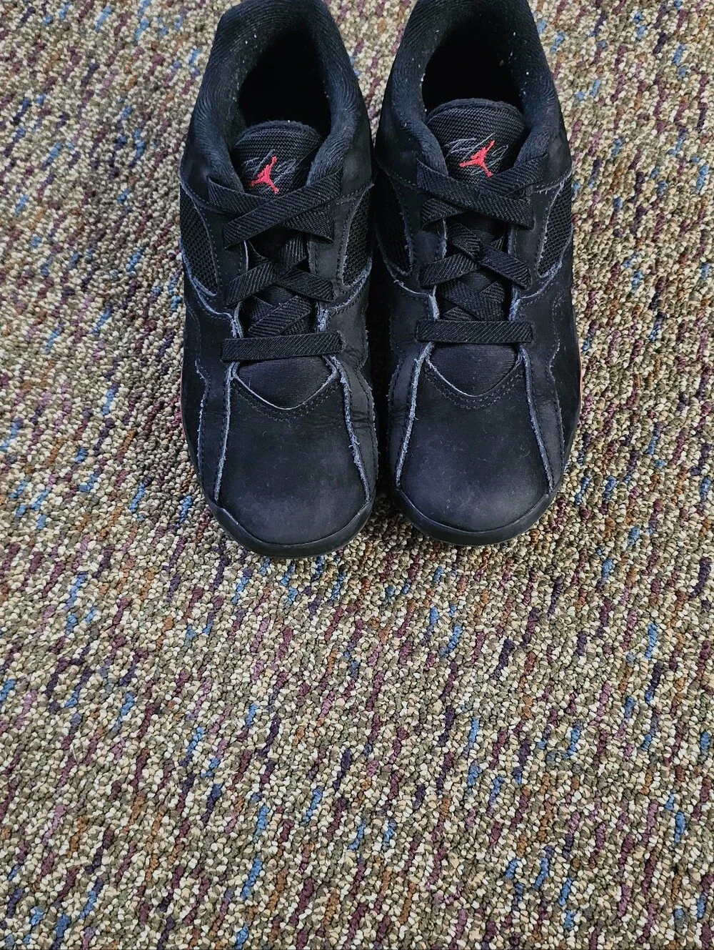 Jordan True Flight Low Black Red 